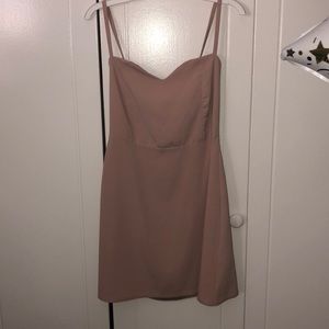 Nasty Gal Nude Dress